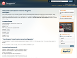 Amazon Magento Image Welcome Screen